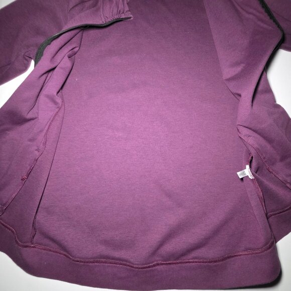 Kirkland Signature Womens Purple Full Zipped Exercise Jacket Size XL - Picture 4 of 12
